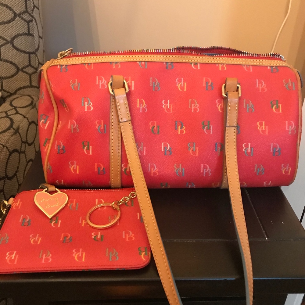 Dooney @ Bourke Purse, includes matching Wallet